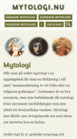 Mobile Screenshot of mytologi.nu